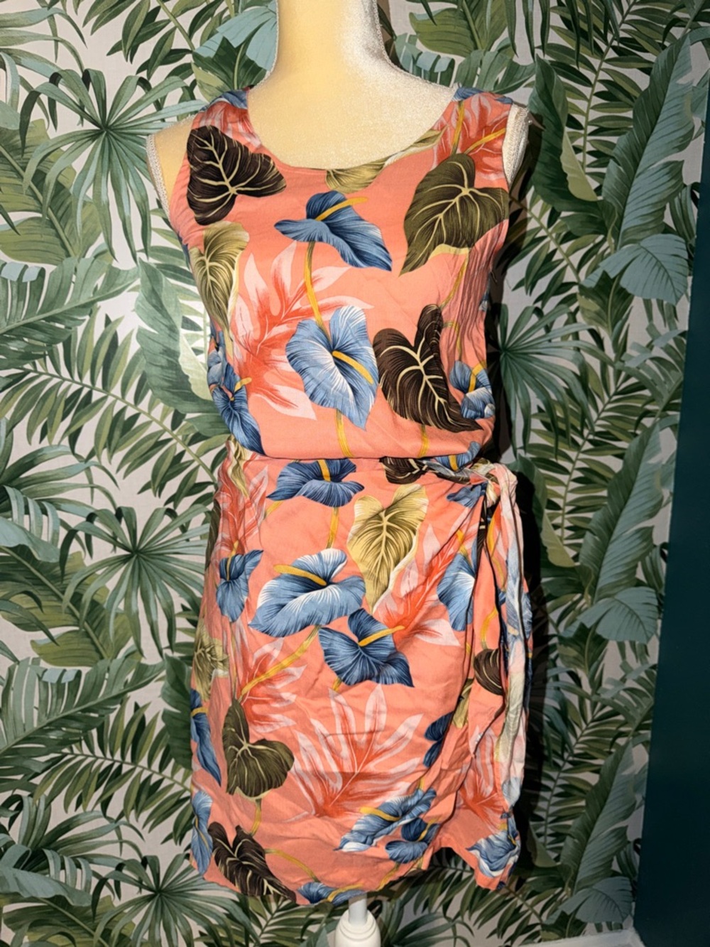 Authentic Hawaiian Tropical Resortwear Dress